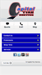 Mobile Screenshot of capitaltireservice.com